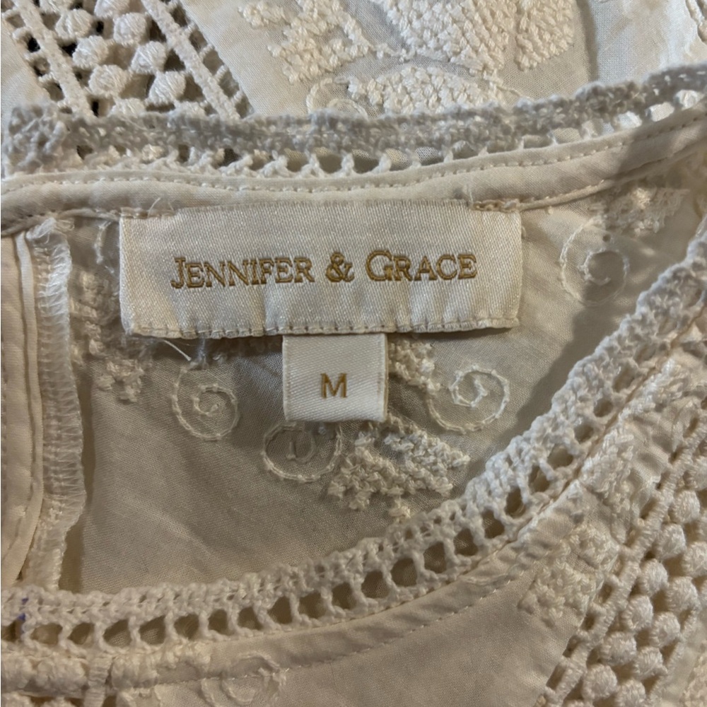 Jennifer & Grace, Beautiful, Embroidered Top - Picture 7 of 8